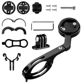 Zdl-kabusikikaisya1989usa 750000629304 Integrated Handbar Out Front Mount Holder For Garmin Bryton Gopro Phone Black Us #2