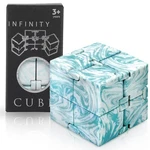 Small Fish Infinity Cube Sensory Fidget Toy, 1.5 X Inches, Marble. Fixed Price $17.84.
