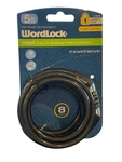 Wordlock Bicycle Combination Flex Steel Cable 5FT 8MM" Black. Fixed Price $8.72.