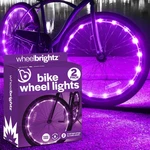 Brightz Bike Wheel Lights (2-PACK Purple. Fixed Price $40.35.