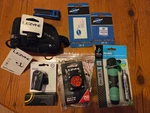 Cycling Kit: Lezyne Saddle Bag, Led Lights, Tools, Tire Inflator.... Fixed Price $60.00.