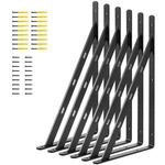 Aluminum Alloy 16 Inch 10 Heavy Duty Shelf Bracket Max Load 360. Fixed Price $64.82.