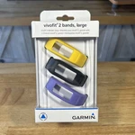 - Garmin Cinturini Di Ricambio Large Per Vivofit 2, Energy: Giallo/fucsia/viola. Fixed Price $25.00.