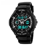 Skmei Mens Led Digital Analog Alarm Waterproof Sport Army Wristwatch New. Fixed Price $19.15.