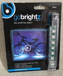 Go Brightz Led Bicycle Accessory Frame Bike Light Illuminates Ground Blue Read. Fixed Price $11.50.