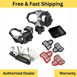 Favero Assioma Duo Power Meter Pedals Cycling Extra Cleats With Cloth & Tool Kit. Fixed Price $565.00.