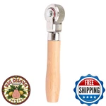 Kimiss Tire Patch Repair Tool For Car Wheel With Wooden Handle Ball Bearing. Fixed Price $25.07.