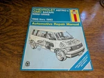 Haynes 24010 1477 Repair Manual Chevrolet Astro & Gmc Safari Mini-vans 1985-1993. Fixed Price $14.99.