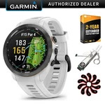 Garmin Approach S70 Gps Golf Watch, White Band With 2 Yr Warranty Bundle. Fixed Price $679.99.