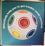 Cuberspeed Rainbow Magic Fidget Toy Puzzle Ball.... Fixed Price $25.00.