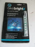 Bike Brightz Blue Led Bar Light For Bicycles With Hyper Spray Of. Fixed Price $14.95.