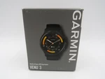 Garmin Venu 3 45MM Black Stainless Steel Case Silicone Band New. Fixed Price $299.99.