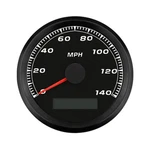 Eling Warranted Gps Speedometer Odometer Gauge Kit 0-140MPH, Black+black. Fixed Price $87.52.