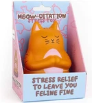 Meow-ditation Cat Kitty Stress Fidget Toy Large Relief Funny Gift. Fixed Price $15.95.