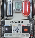 Cateye Go-kit HL-EL135 Head Light, Omni Tail Velo 7 Computer Set. Fixed Price $19.88.