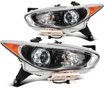 Scitoo Pair Headlights Assembly For 2014-2015 Infiniti QX60 2.5L 3.5L Chrome. Fixed Price $569.99.