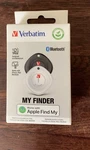 Verbatim 32131 Myfinder Bluetooth Track 2PK Black &white For Keys Bags And Other. Fixed Price $32.00.