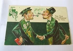 Antique Postcard St. Patrick Top O' The Morning You Early 1900S Divided DM17. Fixed Price $8.99.