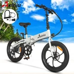 Axiniu 750W 36V 20'' Electric Folding Bicycle Speed Snow City Ebike. Fixed Price $493.99.