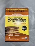 Box Of Organic Salted Caramel Waffle 1.06 Oz By Honey Stinger Energy. Fixed Price $9.99.