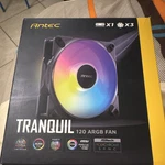 Antec Tranquil Argb 120MM Pwm 4-PIN Case Fan 3-PACK Controller Black. Fixed Price $24.99.