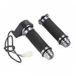 Mokuo E-bike Full Twist Throttle Grips 22MM/0.87" Universal Titanium. Fixed Price $20.90.
