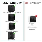 Type To Micro Usb Charger Cable For Blink Cameras, 2-PACK. Fixed Price $36.79.