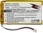 Zzcell Battery For Garmin 361-00019-16, Nuvi 1300, 1340T Pro, 1350, 1370, 1375T. Fixed Price $10.95.