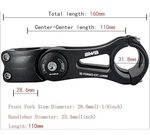 Adjustable Bnvb Stem 31.8MM 80 Degree 90MM Bike Riser For Handlebar. Fixed Price $17.99.