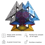 Shashibo Puzzle Box 36 Rare Earth Mag.nets Stem/stem Fidget Geometric 3D. Fixed Price $24.99.