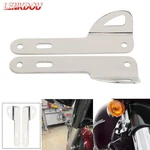 Stainless Steel Front Fork Tie-down Point Brackets Harley Touring Flht 14-23. Fixed Price $26.85.