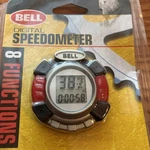 Bell Digital Bicycle Speedometer 8 Functions Wheel Size 20"- 27". Fixed Price $9.99.