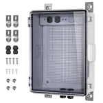 Animacyn Waterproof Abs Enclosure Cabinet Junction Box, Ventilated Design Clear. Fixed Price $59.99.