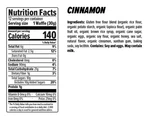 Honey Stinger Gluten Free Organic Waffle - Cinnamon, Box Of 12. Fixed Price $24.98.