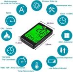 Sunding Wireless Bicycle Computer Cadence Bike Speedometer Odometer Waterproof. Fixed Price $8.72.