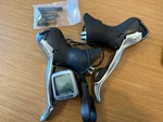 Shimano Dura-ace 7801X2 Brake/shift Levers 2X10 Speeds Silver & SC-6502 Set Used. Fixed Price $314.54.