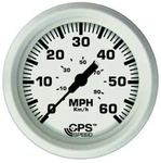 Faria Dress White 4" Gauge - 60 Mph Gps Speedometer F33147. Fixed Price $192.99.
