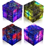 Skylety Cube Anxiety Relief Toy Hand Held Magic Sensory Stress Galaxy Color. Fixed Price $23.89.