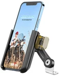 Grefay Motorcycle Phone Mount, 1S Quick Release Anti 3.5-7.0 Inches, Black. Fixed Price $34.02.