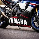 2PCS Vinyl Lettering Decals Sticker Kit Fits Yamaha Motorcycles. Fixed Price $34.99.