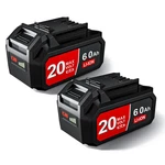 Battxita 2PACK 20V 6.0AH Lithium-ion Replacement Battery For Skil BY519601. Fixed Price $119.35.