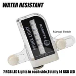 Daway Led Bike Wheel Lights - A12 Waterproof Cool Bicycle Tire Pack. Fixed Price $12.86.
