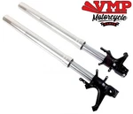 New Sports Bike Motorcycle Front Forks Legs Suspension Pair Silver Upside Down. Fixed Price $340.76.