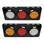Auovo Led Truck/trailer Tail Lights With Iron Bracket Base Waterproof DC12-.... Fixed Price $105.49.