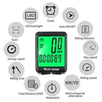 Velocimetro Para Bicicleta Contador De Kilometros Resistente Al Agua Bike Comput. Fixed Price $27.99.
