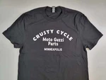 Crusty Cycle T-shirt Black Size Xl. Fixed Price $24.95.