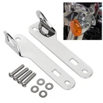 Front Fork Anchor Point Tie-down Brackets Harley Electra Street Glide Flhx. Fixed Price $27.98.