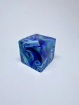 Shashibo Shape Shifting Box/puzzle - Artist Series Chaos Blue. Fixed Price $12.00.