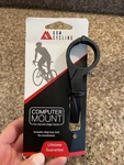 Kom Cycling Garmin Edge Aero Mount- Black. Fixed Price $24.00.
