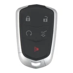 Autohaux Button Car Keyless Entry Remote 2.76"X1.57", Black, Silver Tone. Fixed Price $35.88.